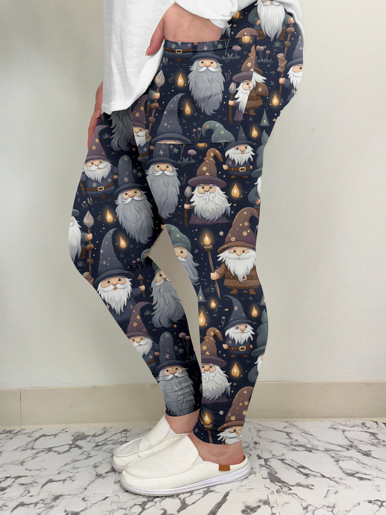 Wizard Gnome Leggings w/ Pockets image 1