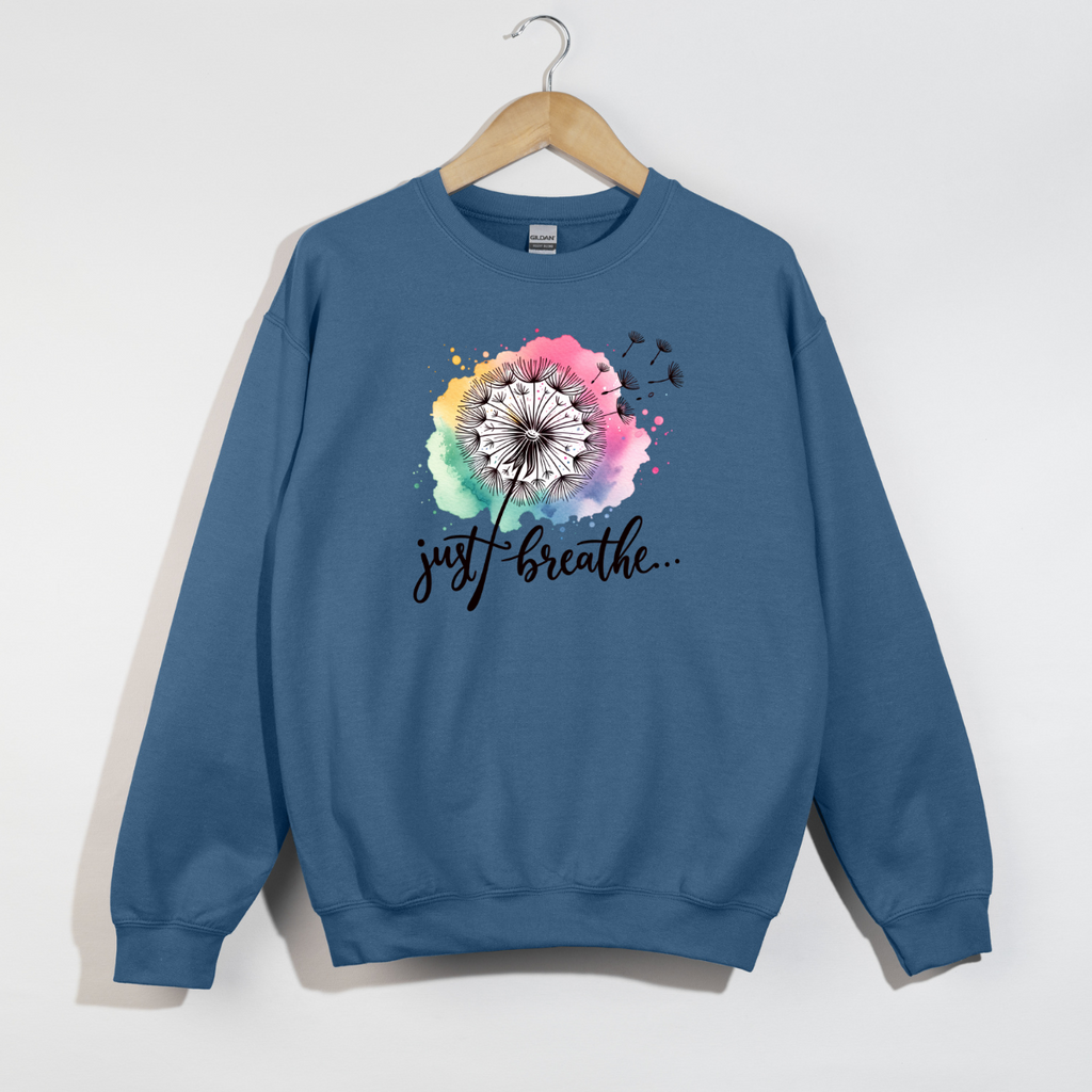 Just Breathe Crewneck image 1