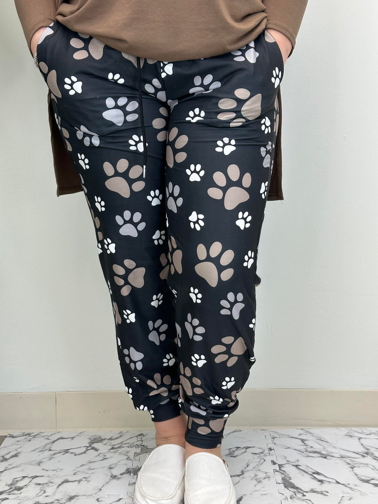 Paw Print Joggers image 2