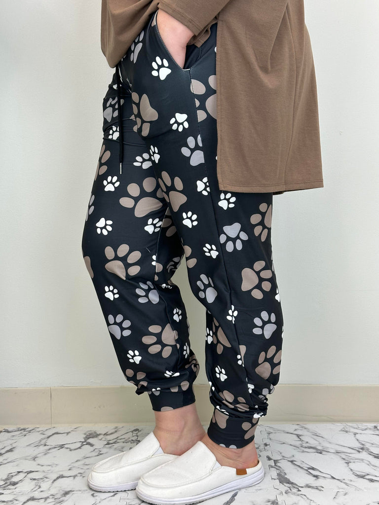 Paw Print Joggers image 1