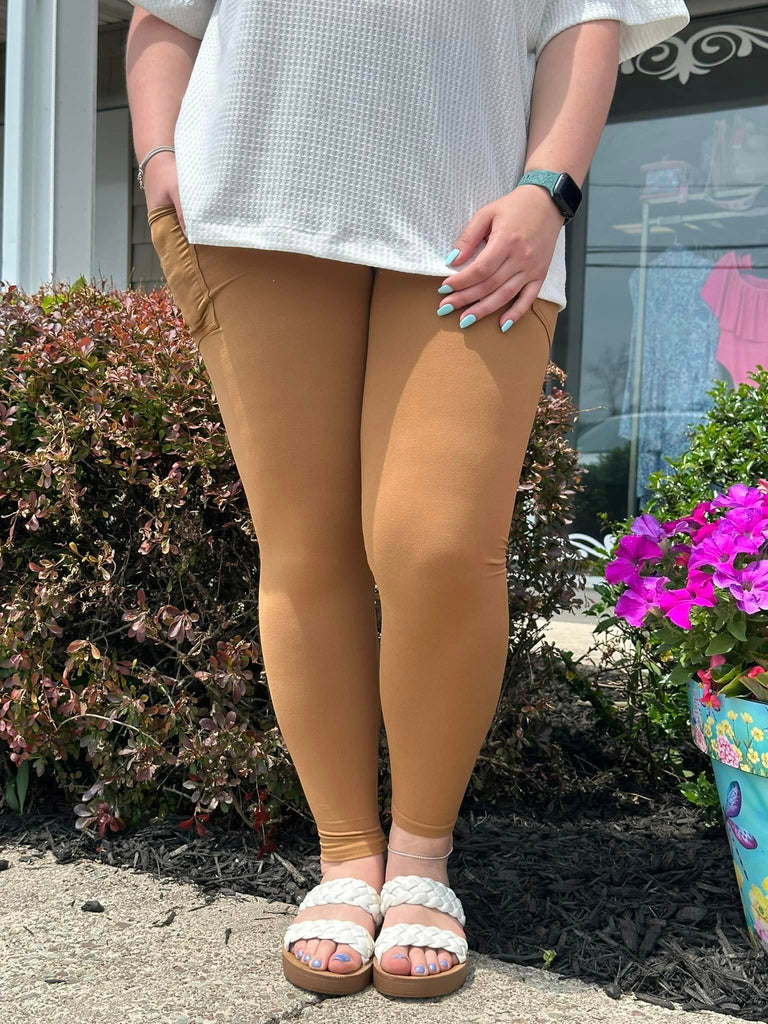 Caramel Capri & Leggings w/ Pockets image 4