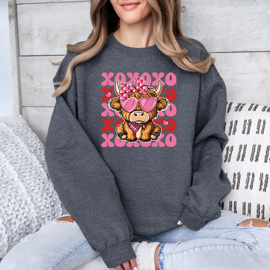 Highland Cow Crewneck image 1