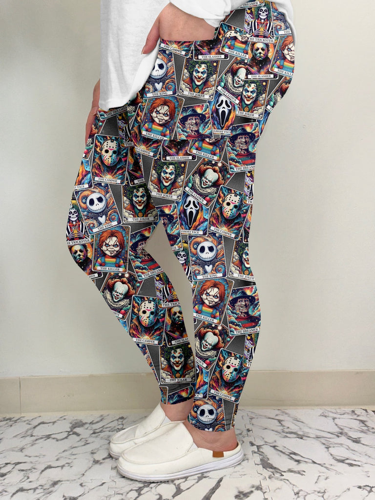 Halloween Comic Leggings w/ Pockets image 1