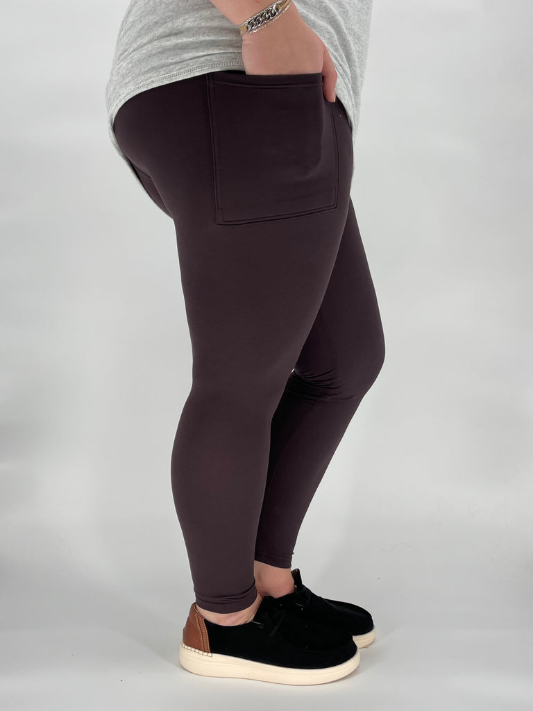 Chocolate Pocket Leggings image 2