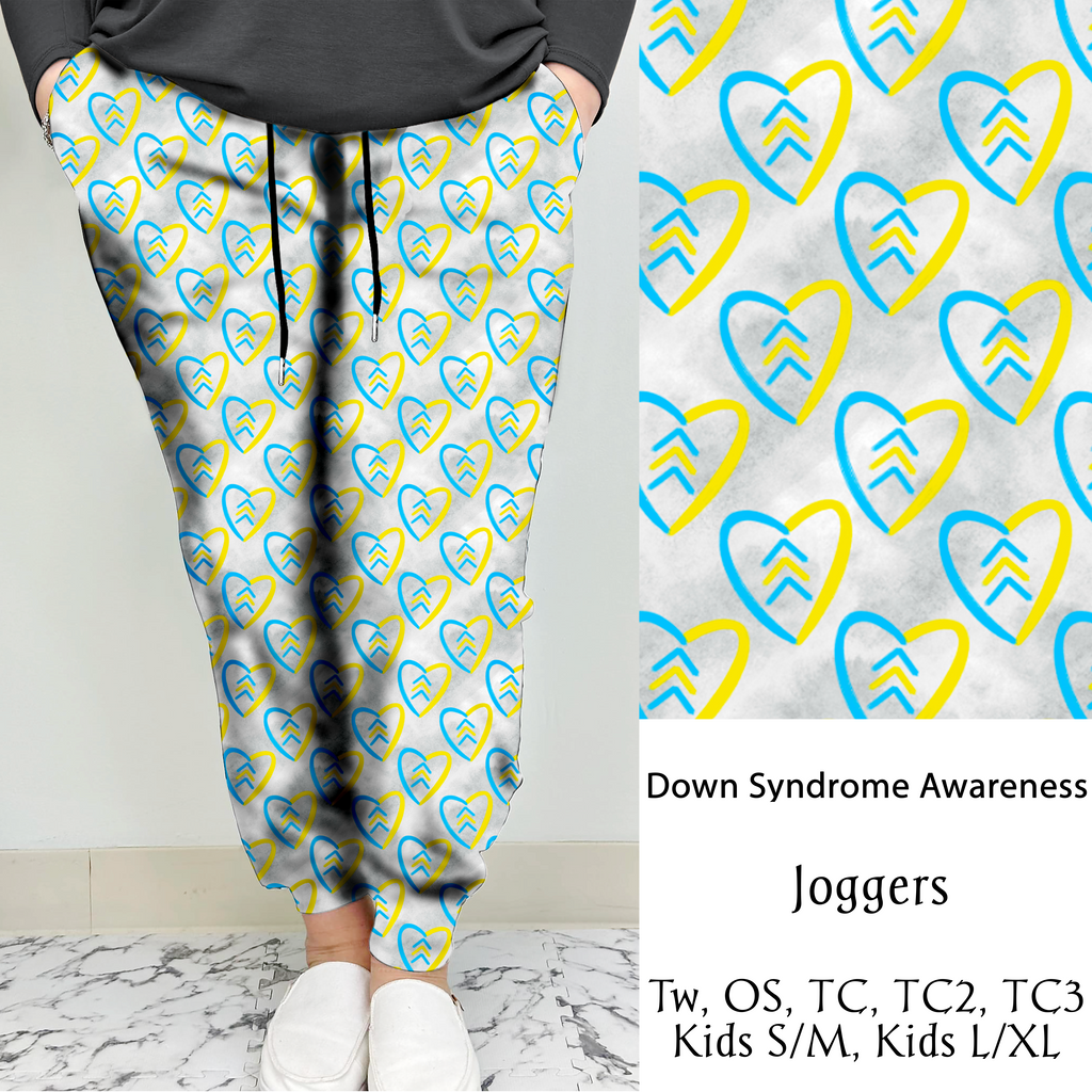 Down Syndrome Awareness | Leggings/Capri/ Joggers | Run ends 1/2 | ETA 32 Days image 2