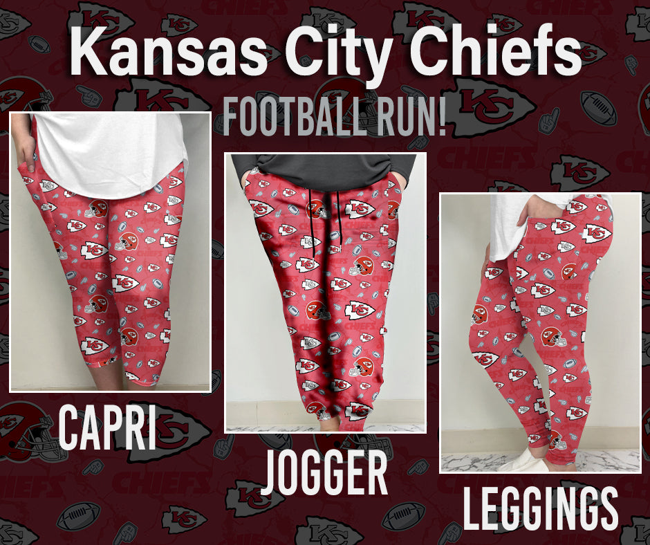 Kansas Capri, Leggings And Jogger ( Kids Too ) w/Pockets | Pre-Sale | Run Ends 7/2 @ Midnight
