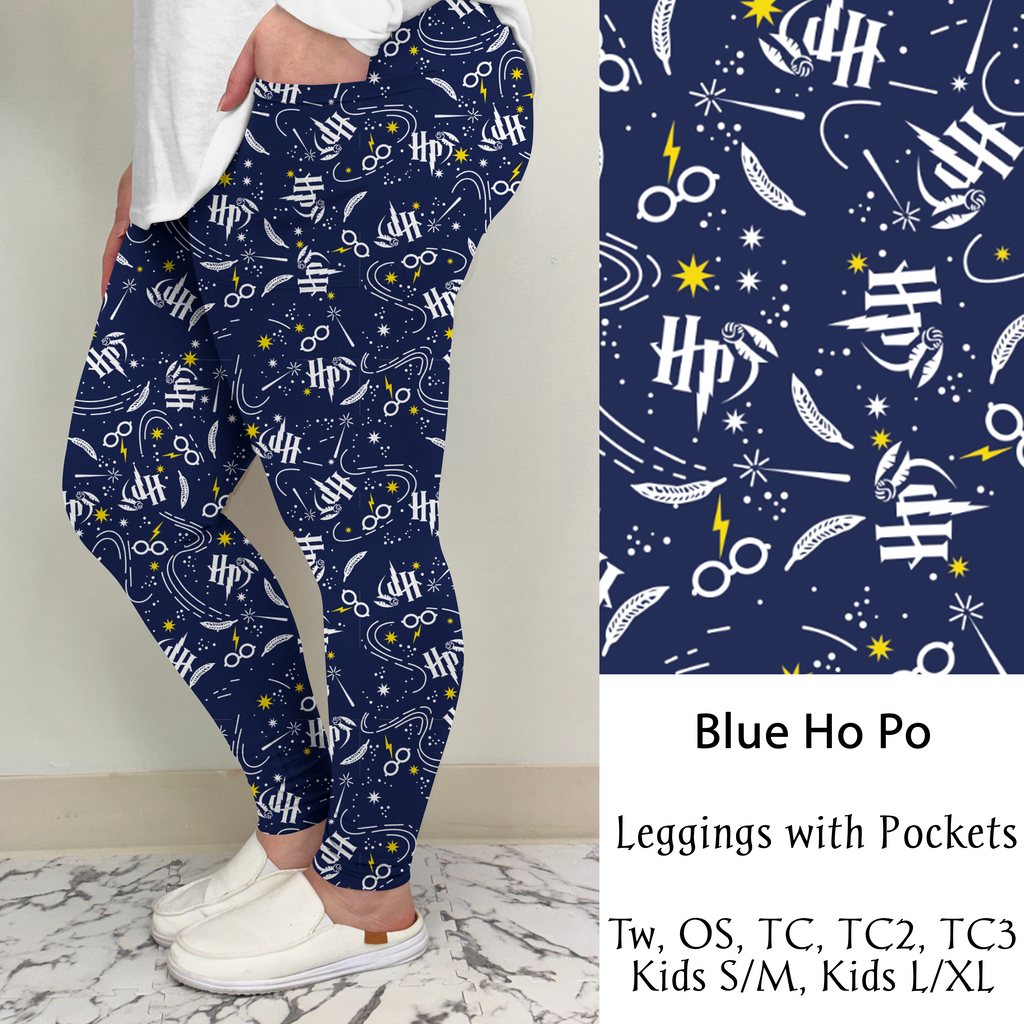 Blue Ho Po | Leggings/Capri/ Joggers | Run ends 1/2 | ETA 32 Days image 1