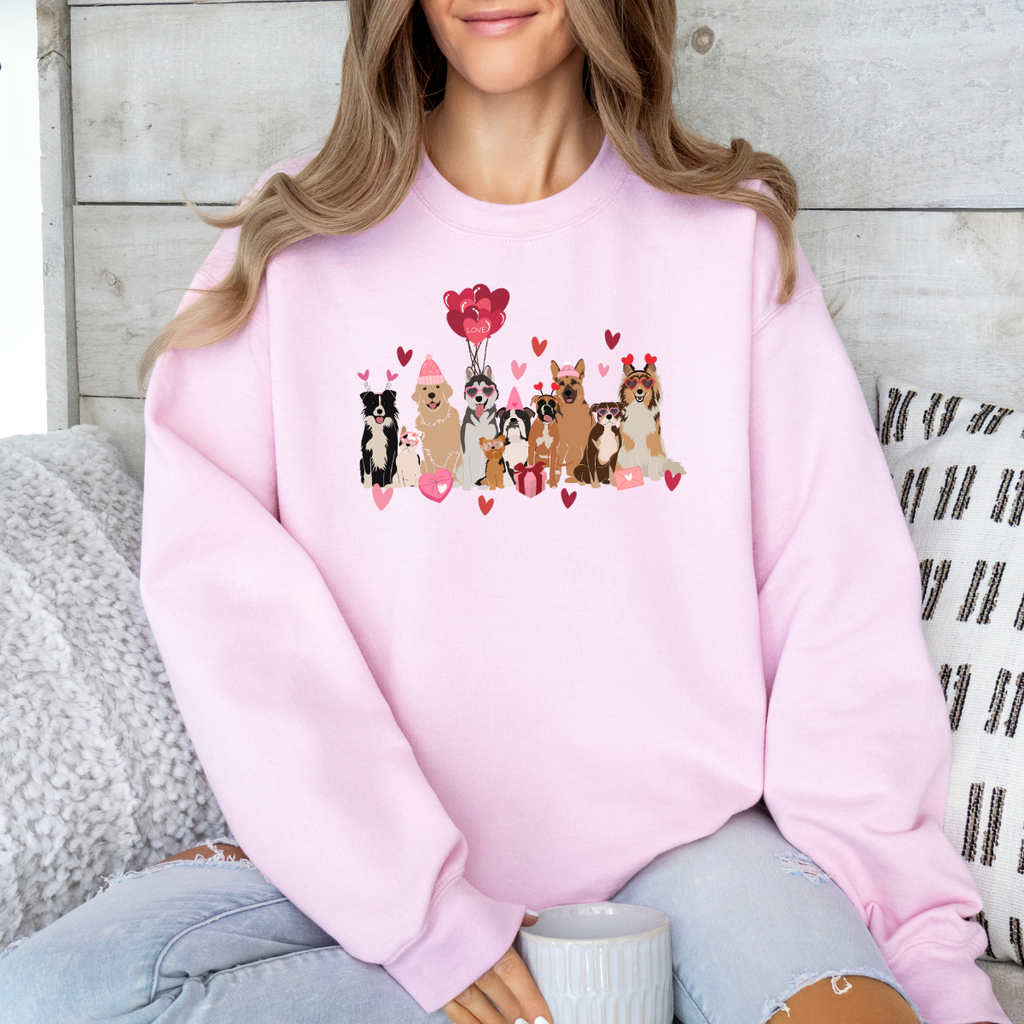 Dog Love Crewneck | Ships in 7 Days image 1