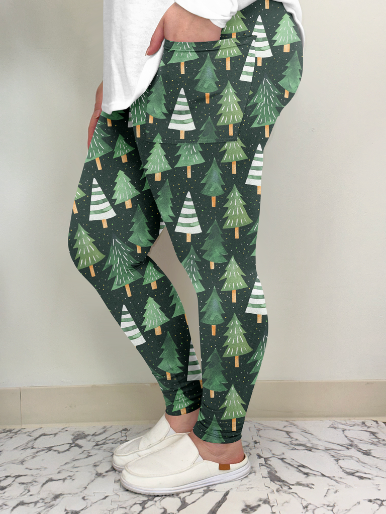 Cold Tree Leggings w/ Pockets image 1