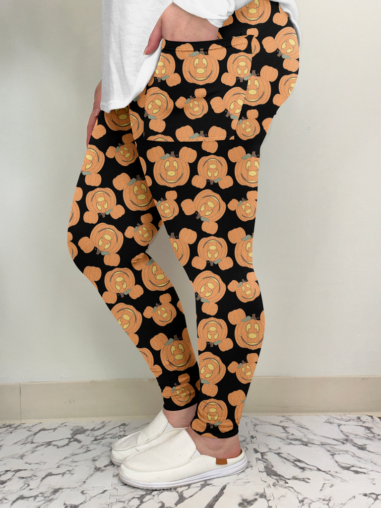 Pumpkin Ears Leggings w/ Pockets image 1