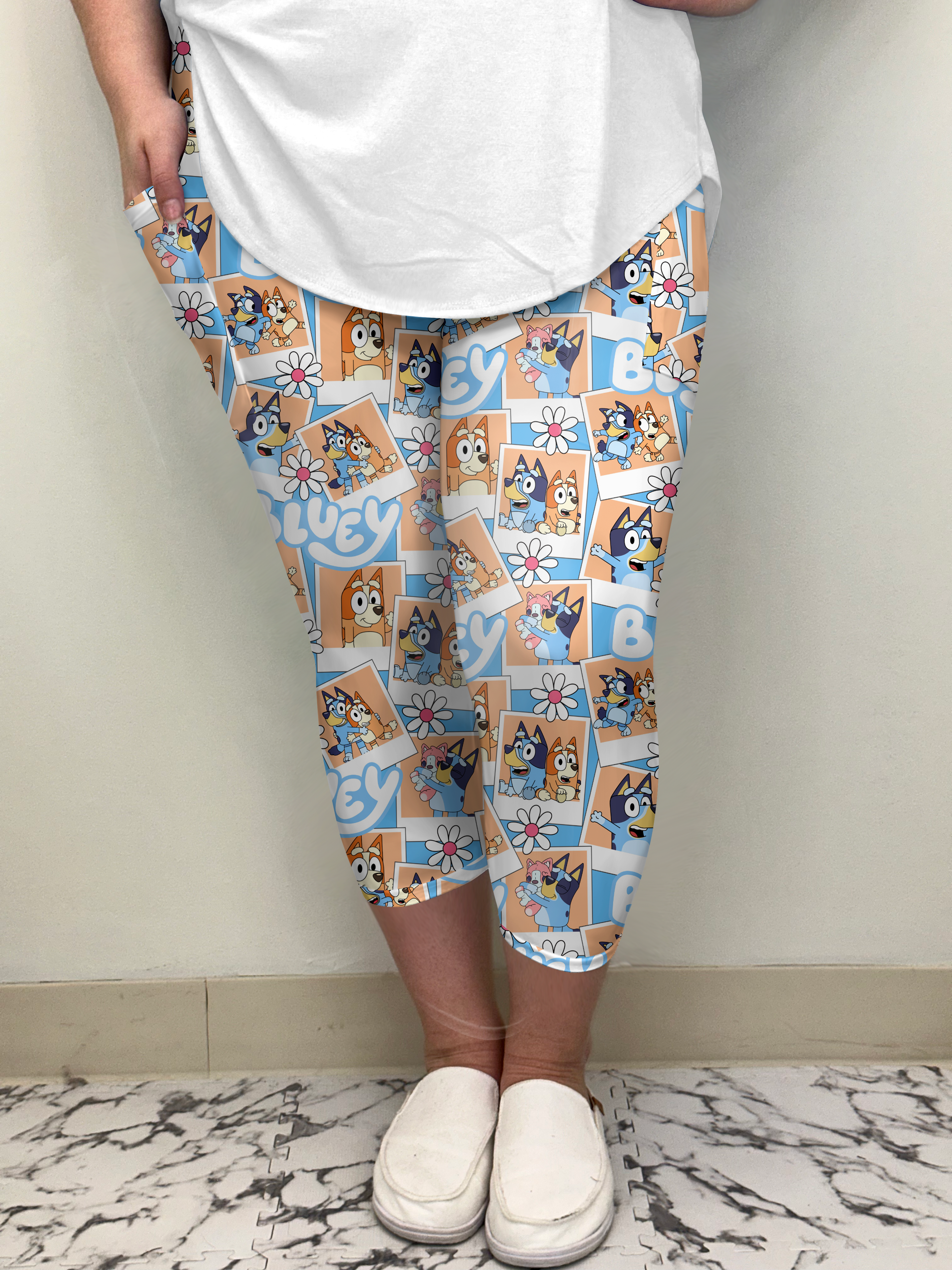 The Dog Capri w/ Pockets (Kid's Leggings NO Pockets)