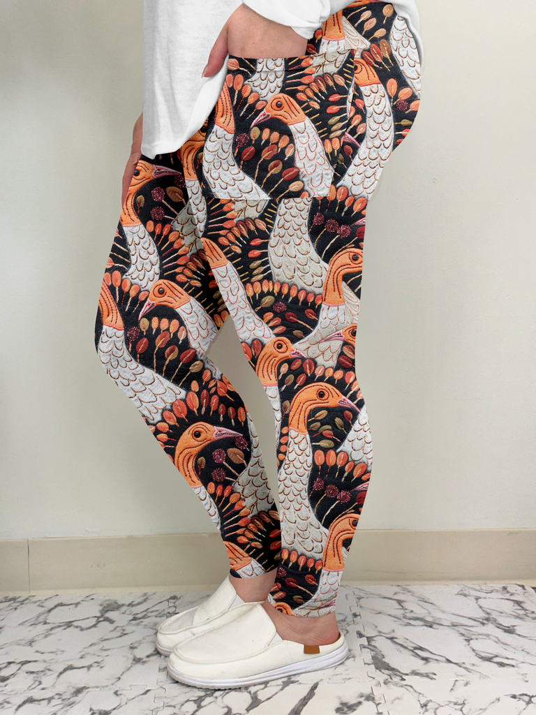 Turkey Leggings w/ Pockets image 1